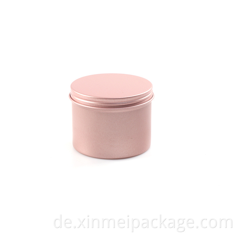 candle tin can pink